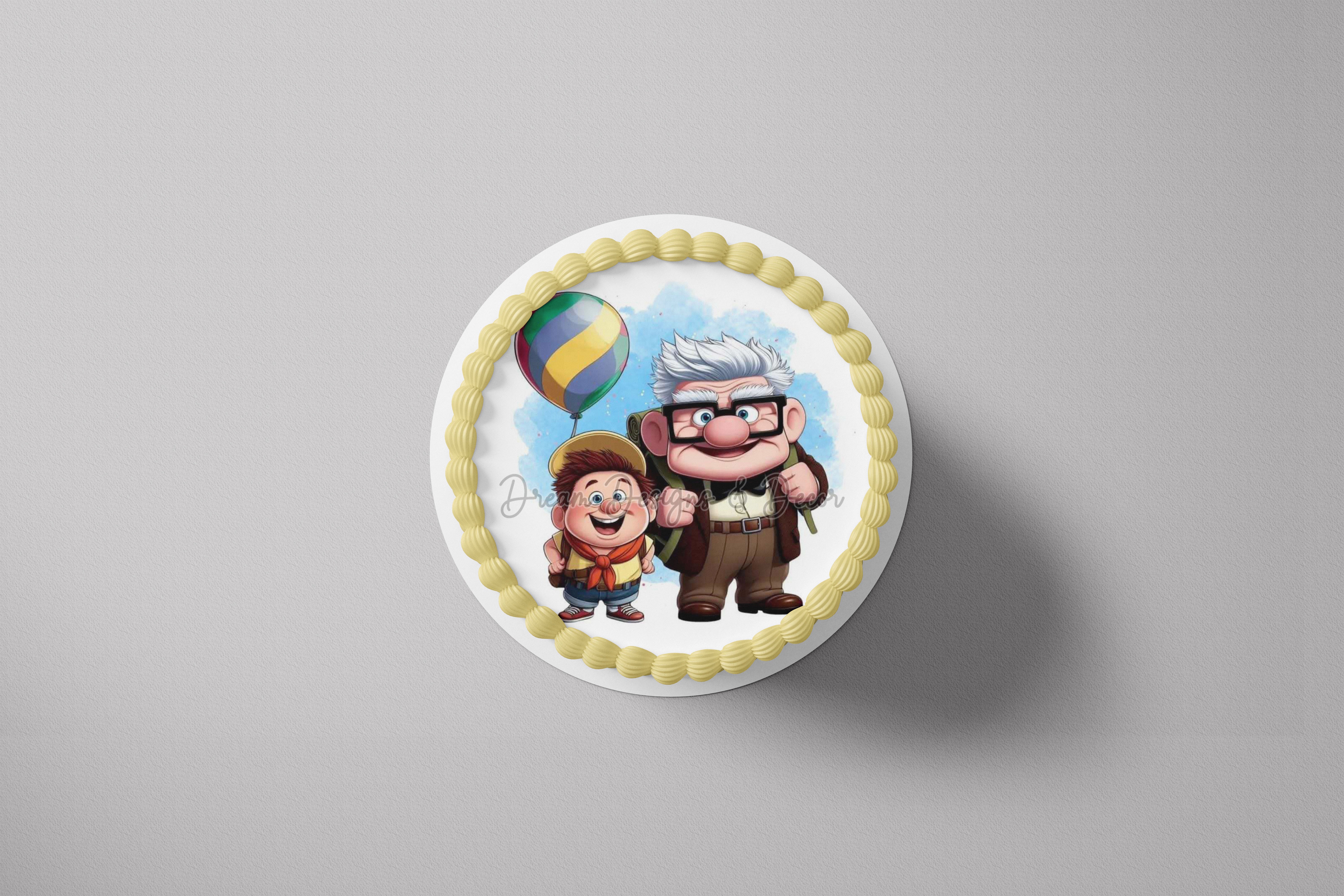 Up Inspired Edible Cake Topper | Dream Designs & Decor